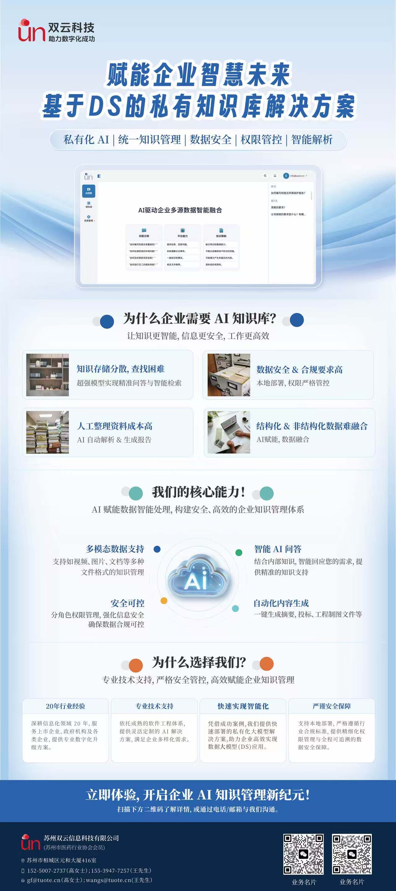 双云科技品牌物料设计